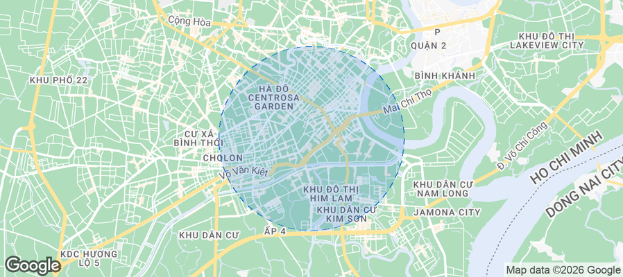 Cầu Kho Airbnb map